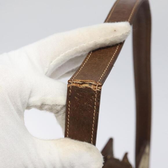 GUCCI GG Canvas Shoulder Bag Beige Gold - Picture 9 of 16